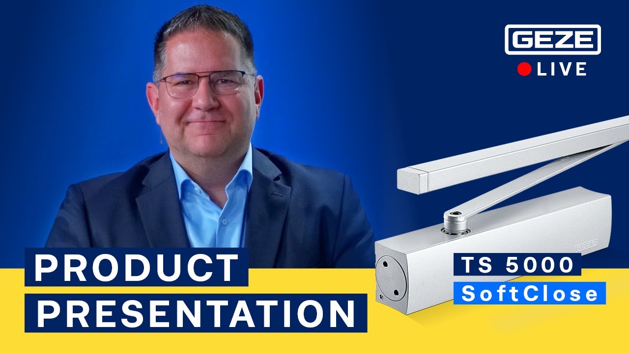 TS 5000 SoftClose | Product Presentation | GEZE door closer | English